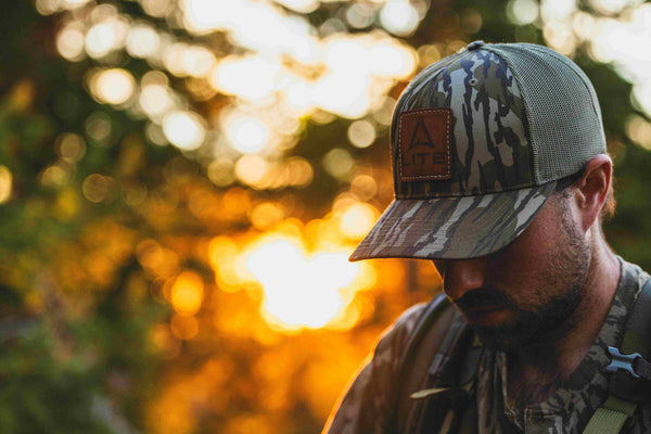 Leather Patch Trucker Hat