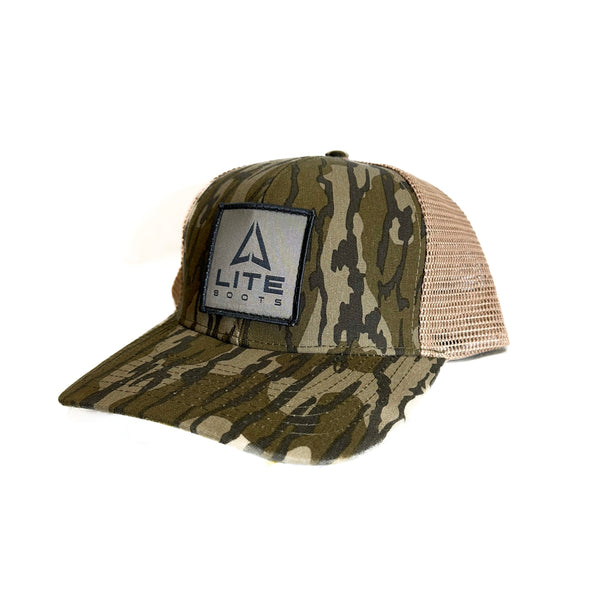 Grey Patch Trucker Hat